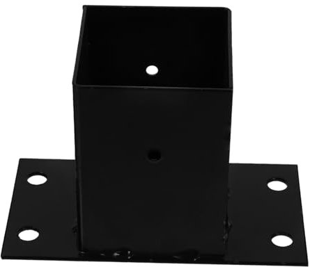 ANDRESLAD Gazebo Bracket Metal Deck Post Base Post Base Protectors for Fence Support Brackets Mailbox Deck Railing