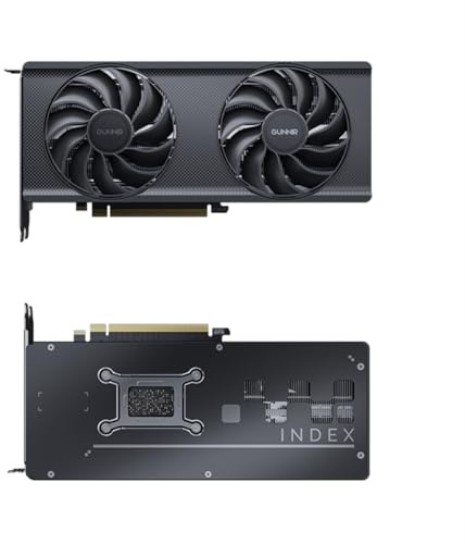 WEELIAO GUNNIR Intel Arc B580 Index 12GB GDDR6 2670MHz Dual Fan Graphics Card (192-bit, PCI-Express 4.0 x8, HDMI/DisplayPort, Supports 4k)