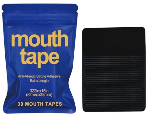 Qfdiwr Pack of 90 Mouth Plasters Sleeping - Sleep Mouth Plasters Against Snoring, Mouth Tape For Sleeping Anti Against Snoring Plasters Anti Snoring