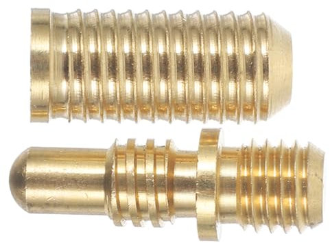 JOINPAYA 1 Satz Billard Schnittstellenschrauben Pool Queue Verbindungsschraube Snooker Queue Verbindungsgelenke Queue Spitzenschrauben Billard Queue Verlängerungsschrauben Queue