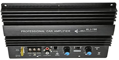 XUXHOU Amplificateur de Puissance Automobile Professionnel 300W Alumine Alembre