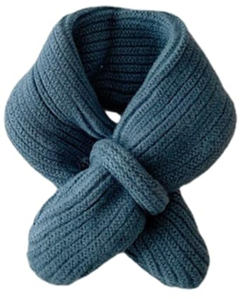 SHYYOULQE Écharpe tricotée à la mode pour enfants, douce et chaude, couleur unie, élégante pour enfants, laine douce et confortable, cadeau écharpe en laine, b, taille unique