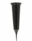 Daisy Dreams Set of 2 Blackplain Spiked Memorial Grave Flower Vases in black color-Strong Grave Flower Pots, Plastic Spike Grave Ornament in loving memory of your loved ones