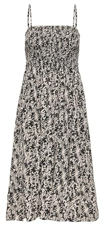 ONLY Robe midi Onlzelina pour Femme, Pumice Stone, M