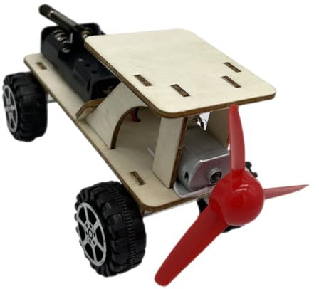 DIKACA 1Ensemble Éolienne à Assembler Éducatif DIY pour Kit Expérimentation Scientifique pour Renouvelable