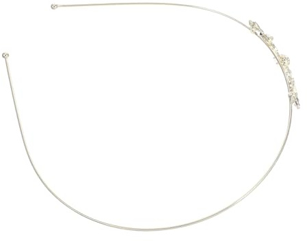 Veemoon Diadema de Aleación y Rhinestone Dorada para Peinados