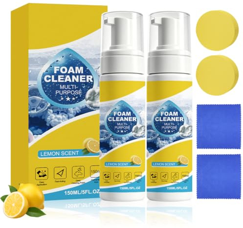 2 Piezas Foam Cleaner, Multifunctional Car Foam Cleaner