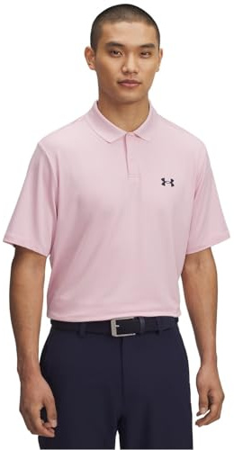 Under Armour Herren Golf Matchplay Poloshirt, Pink, L