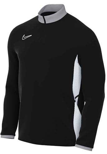 NIKE Academy 25 Haut D'Entraînement De Foot Dri-Fit pour Homme, Black/Wolf Grey/White/White, FZ9767-010, L