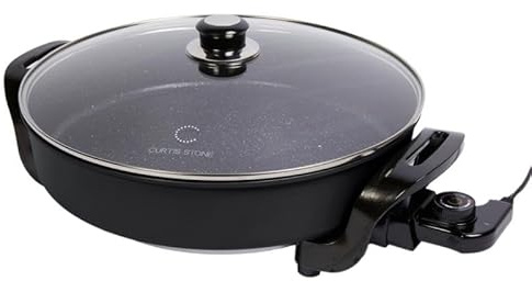 Curtis Stone 14 6.2qt Dura-Pan Nonstick Electric Skillet (Renewed)