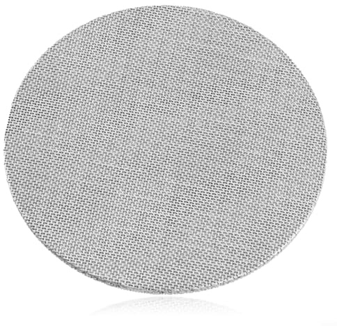 Bulevisiter Filtro per caffè in metallo riutilizzabile per macchina da espresso, filtro in acciaio inox da 51/54/58 mm con 150 μm, dispersione uniforme dell'acqua per (58 mm)