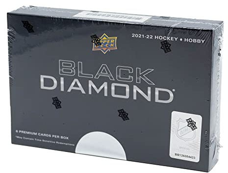 Upper Deck 2021/22 Black Diamond NHL Hockey Hobby Box