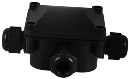 Hemobllo Scatola Elettrica Esterna Scatola di Collegamento Resistente alle Intemperie Scatola di Giunzione in Plastica per Cavi