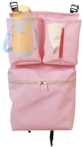 Borsa organizer per passeggino, passeggino, organizer impermeabile in tessuto Oxford, con porta bevande, per passeggino da viaggio per pannolini, per, flasch