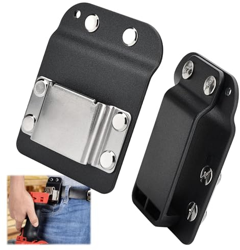 Cintura Porta Attrezzi in Acciaio Inox, Porta Attrezzi Da Cintura per Attrezzi, Supporto per Martello per Cintura, Borsa Degli Attrezzi, Distanziali Cinturone, Supporto per Metro a Nastro