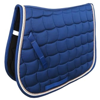 Generisch Dressage Saddle Pad - Moisture-Absorbing Breathable Versatile Saddle Pad, Lightweight Riding Accessories for Training Tournament Dressage