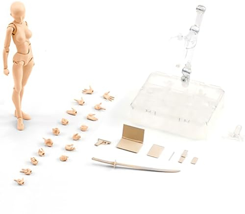 Genérico Figura de acción - Modelo de Dibujos de figurars de acción, Juego de muñecos de Dibujo | Práctica artística, Uso Decorativo para muñeca Bodys Chan, Figuras de accións