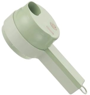 Tagliaverdure elettrico, Set Affettaverdure Elettrico 4 In 1 Taglierina Portatile Robot Da Cucina Wireless Per Aglio Frutta Peperoncino Cipolla Sedano Carne,affettare e tagliare