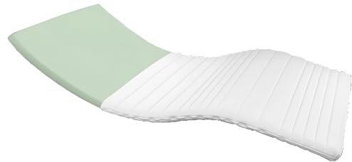 Basic Topper 90 x 200 cm - Weiche & anpassungsfähige Matratzenauflage 90x 200 - Auch für Boxspringbetten geeignet - Made in Germany