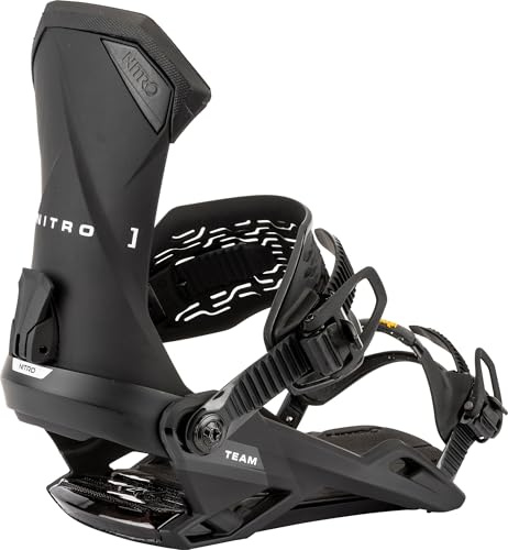 Nitro Snowboards Men's Team Bdg Snowboard Binding, Ultra Black, L