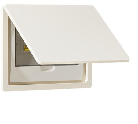 Glomc Copertura decorativa per contatore elettrico, 35 x 25 cm, design con coperchio ribaltabile, per scatola di corrente debole e pannello di distribuzione, pannello di plastica, decorazione