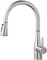 YUANNY Rubinetto Cucina con Doccetta Estraibile, Miscelatore Cucina Girevole a 360 °, 3 Modalità Rubinetti per Lavello Cucina Risparmio Idrico, Monocomando Calda e Fredda Regolabile, Acciaio Inox 304