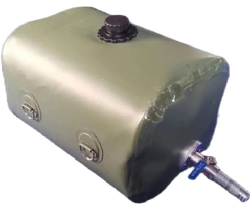 Bensinkanner Bränsleburk 50L utomhus fällbar reservbensin- och dieseltank för bensinbehållare för terrängfordon