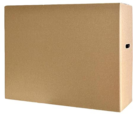 Double Wall Cardboard TV box with Bubblewrap (24 up to 52) (Up to 28)