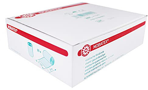 Nobamed elastische Mullbinden Nobatex 20 Stück (4 cm x 4 m)