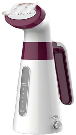 Stiratrice a Vapore Verticale, Ferro da Stiro con Piastra in Acciaio Inox, Vaporizzatore Riscaldamento Rapido 600W, Serbatoio Acqua 100mL