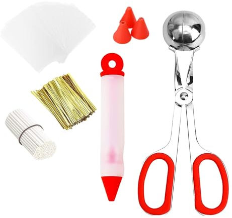 Cake Pop Maker, Lollipop Maker Set, Cake Pop Kit, Cake Pop Decorating Kit, Reusable Cake Pop Supplies, Complete Lollipop Maker Set With Decorating Tools Easy To Use, Portable For Cake Pop Making