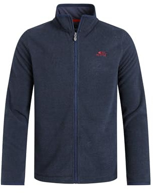 Weird Fish Merrill Full Zip Textured Fleece Midnight Size 2XL. (Jumper/Sweater/Fleece)