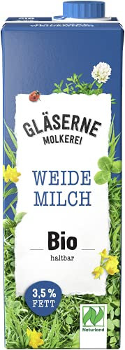 Gläserne Molkerei Haltbare Bio-Vollmilch 3.5% Fett, 1l