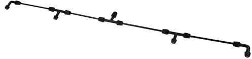 BSD Lance d'arrosage pour Pulvérisateur à Pression - Rampe Désherbage avec 4 Buses - Rampe Désherbage pour Pulvérisateur de Jardin - 110cm - Filet 16mm