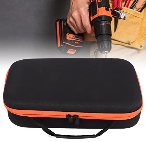 GAESHOW Étui de Stockage pour Perceuse Électrique, Pochette à Outils en Matériau EVA, Mallette à Outils Anti-Poussière pour Meuleuse Électrique, Sac Pochette à Outils (32x22x7cm)