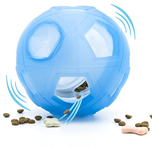 LumoLeaf Hundespielzeug Ball Ø 18cm, intelligenzspielzeug mit Einstellbarer Schwierigkeiten, intelligente Spiele für Mittlere, große Hunde, Hund futterspielzeug hundeball