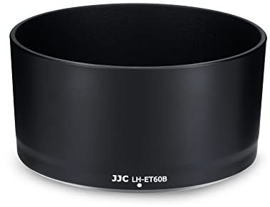 JJC ET-60B Bajonett-Gegenlichtblende für Canon RF-S 55-210 mm F5-7.1 IS STM Objektiv an Canon EOS R10 R50 R7 Kamera – ersetzt Canon ET-60B Gegenlichtblende