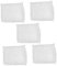 Toyvian Lot De 5 Rouleaux De Filet Anti-Insectes Et pour Plantes en Polyéthylène Blanc