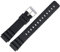MARBURGER Uhrenarmband 18mm Kunststoff Schwarz - Werkzeug Montage Set 9601870300120