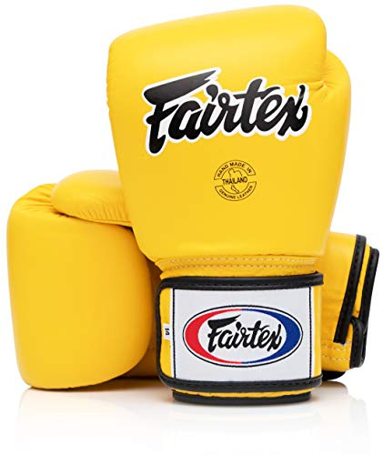 Fairtex BGV1| Guanti da sparring da allenamento per boxe Muay Thai per uomini, donne e bambini | Guanti MMA | Guarni di boxe di qualità premium, peso leggero e ammortizzatori