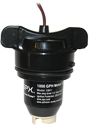 Johnson Pumps of America 28512 Marine Pump Cartridge for 1000 GPH Motor, Black