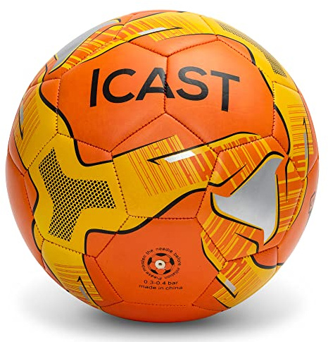 ICAST Kids Size 5 Football Gifts for Boys/Girls I Soccer Ball I Match Football