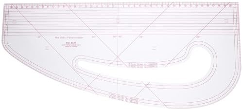 DOITOOL Sewing Pattern Master Ruler for Dressmaking - Fashion Design Pattern Maker Curve Ruler for Garment Making