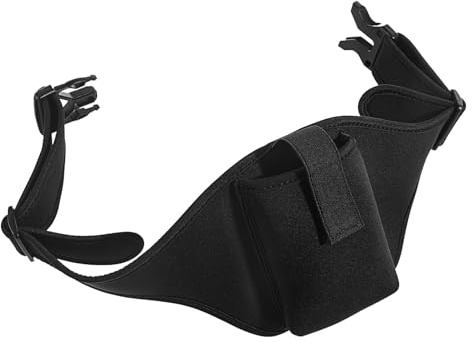 Cintura per microfono – Borsa elastica per microfono, custodia antiscivolo, supporto sportivo morbido | Prestazioni portatili per danza, esercizi all'aria aperta