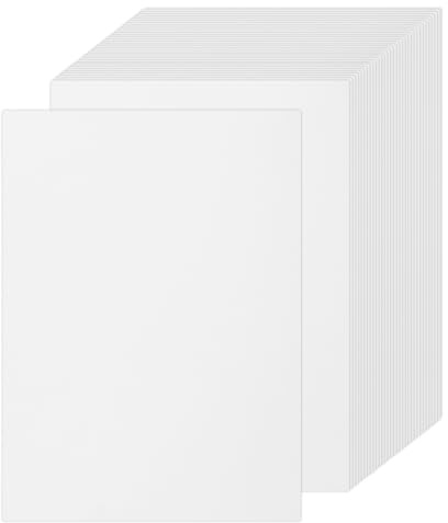 SENJEOK 200 ark vitt kartongpapper A4, 230 g/m² tjockt skrivarpapper a4 tonpapper, vitt pysselpapper för inbjudningar, menykort, fotokartong, bröllop, gör-det-själv-hantverk