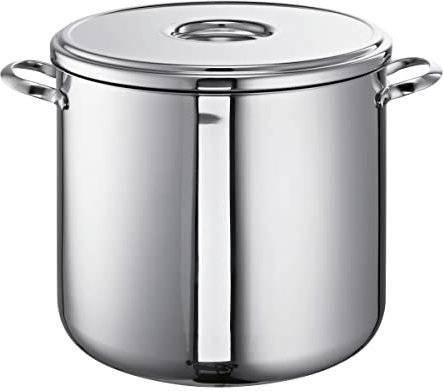 Schulte-Ufer 6361-28 i Suppentopf Romana i, 28 cm, 14,00 l, Edelstahl, Silber
