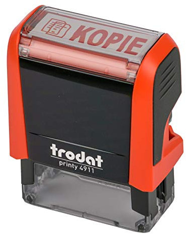 Trodat Printy 4912 feuerrot KOPIE ROT
