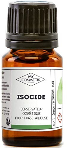 MY COSMETIK - Isocide - Conservante cosmético para fase acuosa - Calidad cosmética - Para todo tipo de cabello y piel - 5 ml