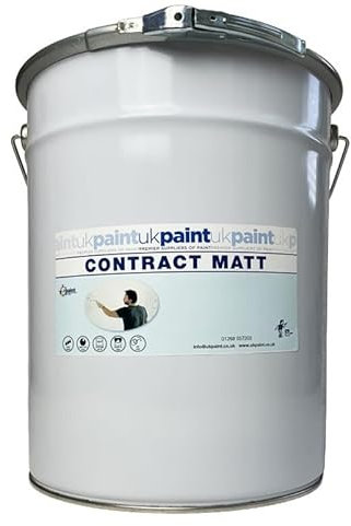 UK PAINT 20 Litres - Contract Matt - Magnolia Emulsion