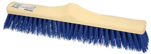 WOLFPACK LINEA PROFESIONAL Cepillo Barrendero Industrial Fibra Semi Rigida PVC. Soporte Polipropileno 50 cm. (Sin Mango)